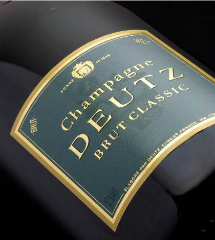 Champagne Deutz, eccellenza per le tavole italiane